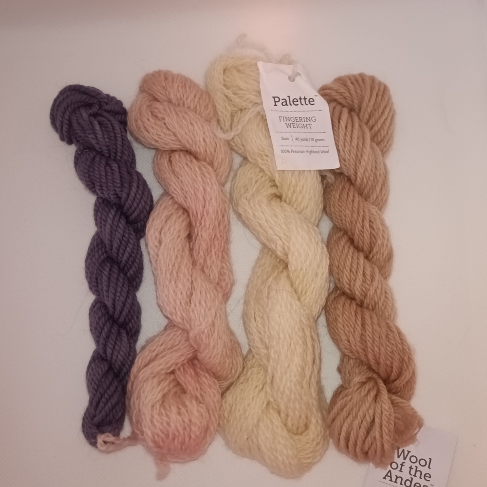 8 Pk - Mini Handdyed Skein Set, 10g Each. Stash Clear Out.